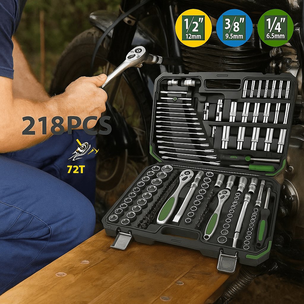 218-Dijelni Set Nasadnih Ključeva — slika 2