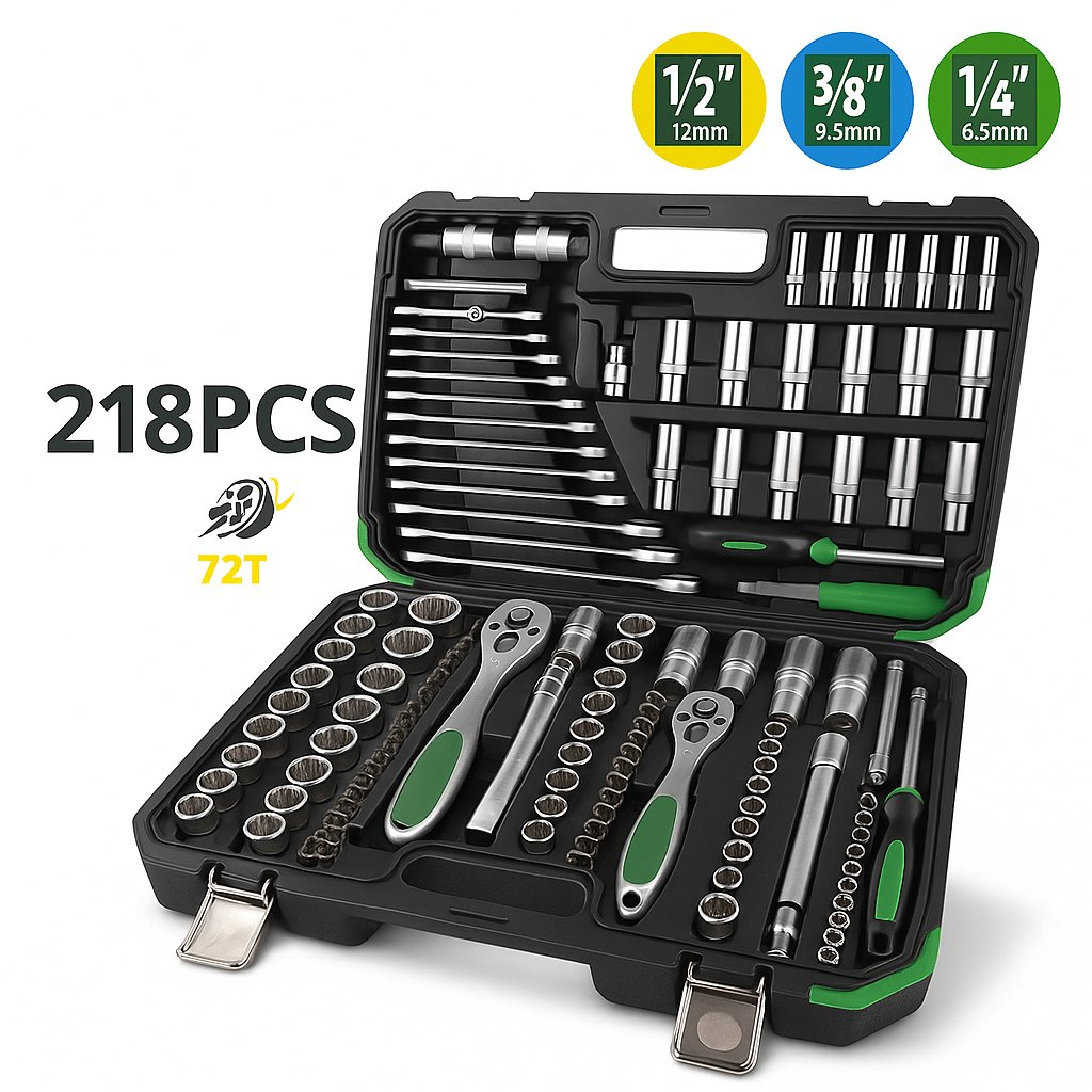 218-Dijelni Set Nasadnih Ključeva