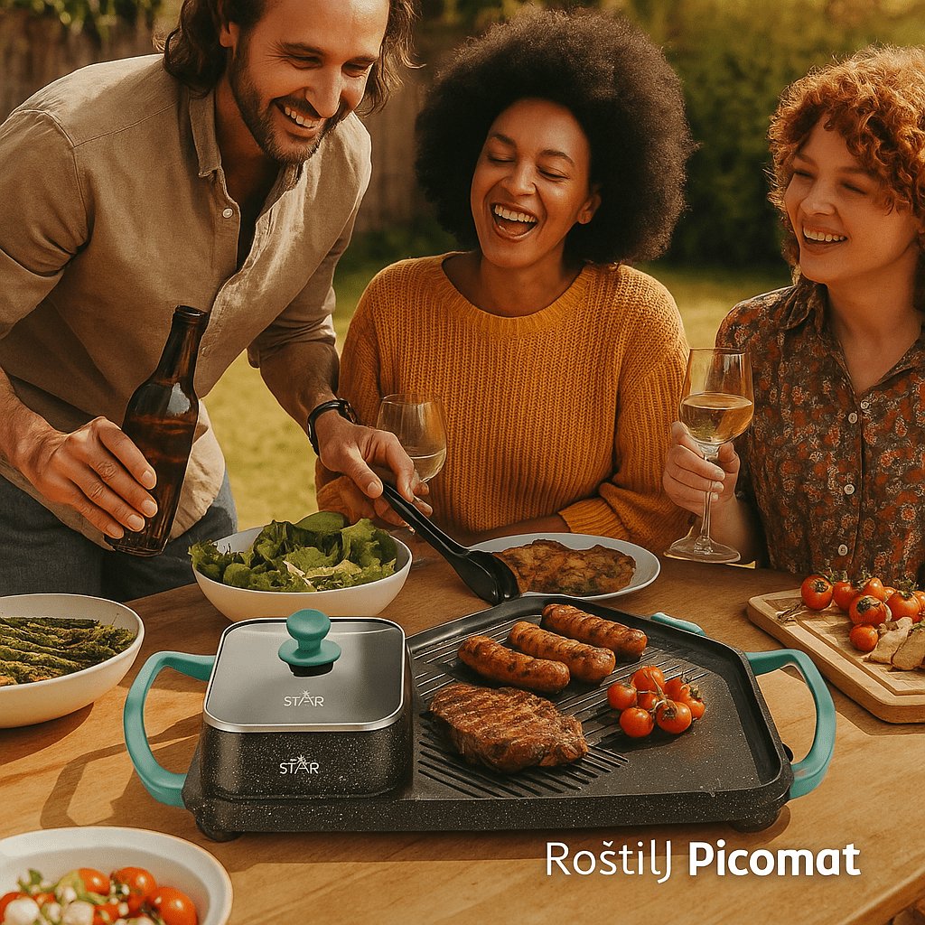 2u1 Roštilj + Picomat "STAR" — slika 2
