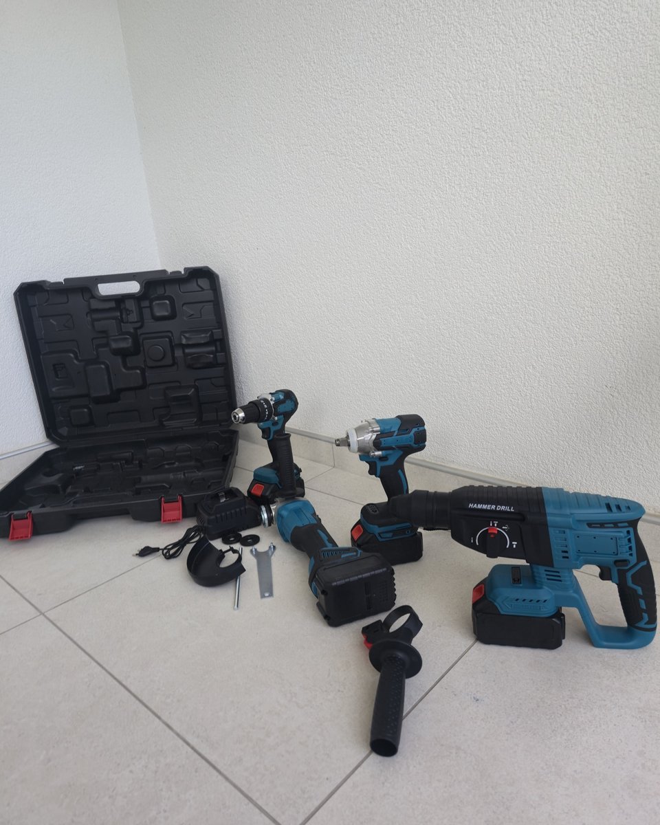 4u1 Profesionalni Bežični Set Alata sa Koferom