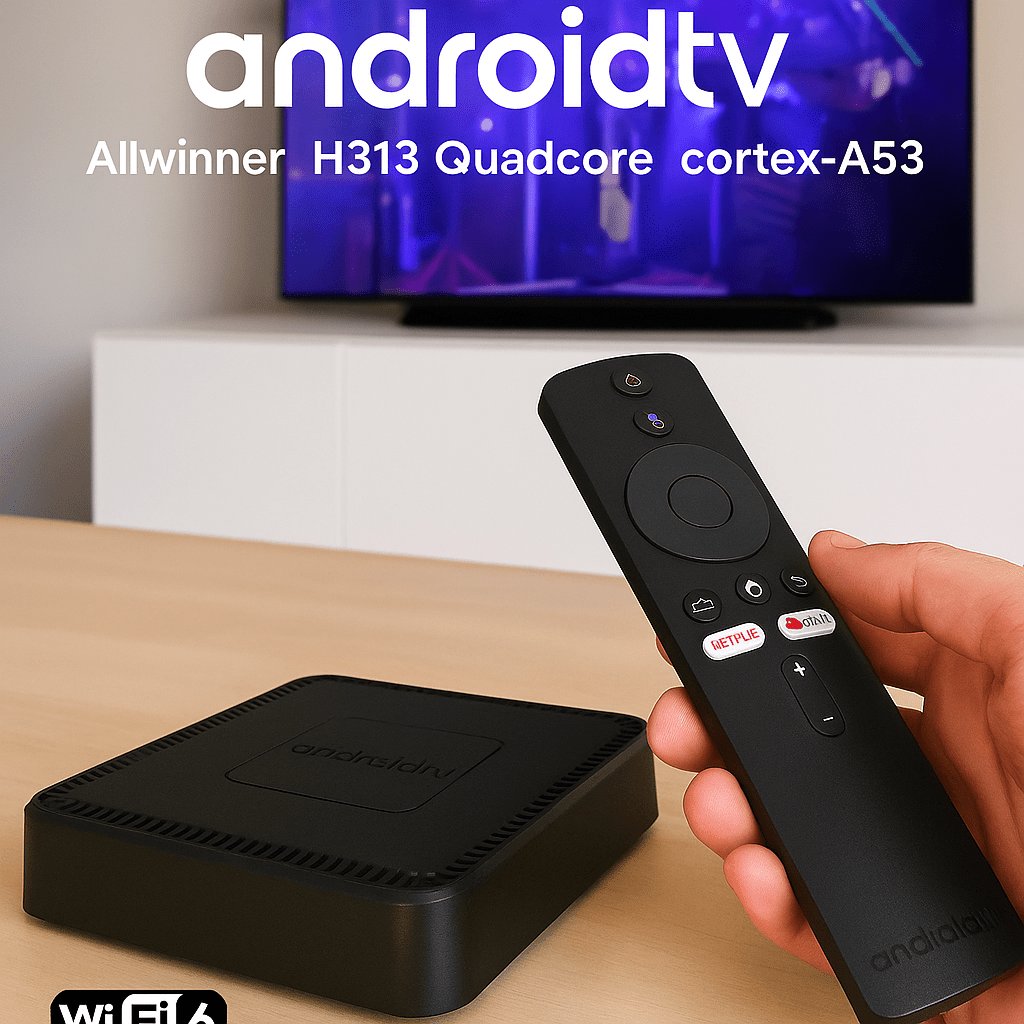 Android TV Box H313 Quadcore — slika 3