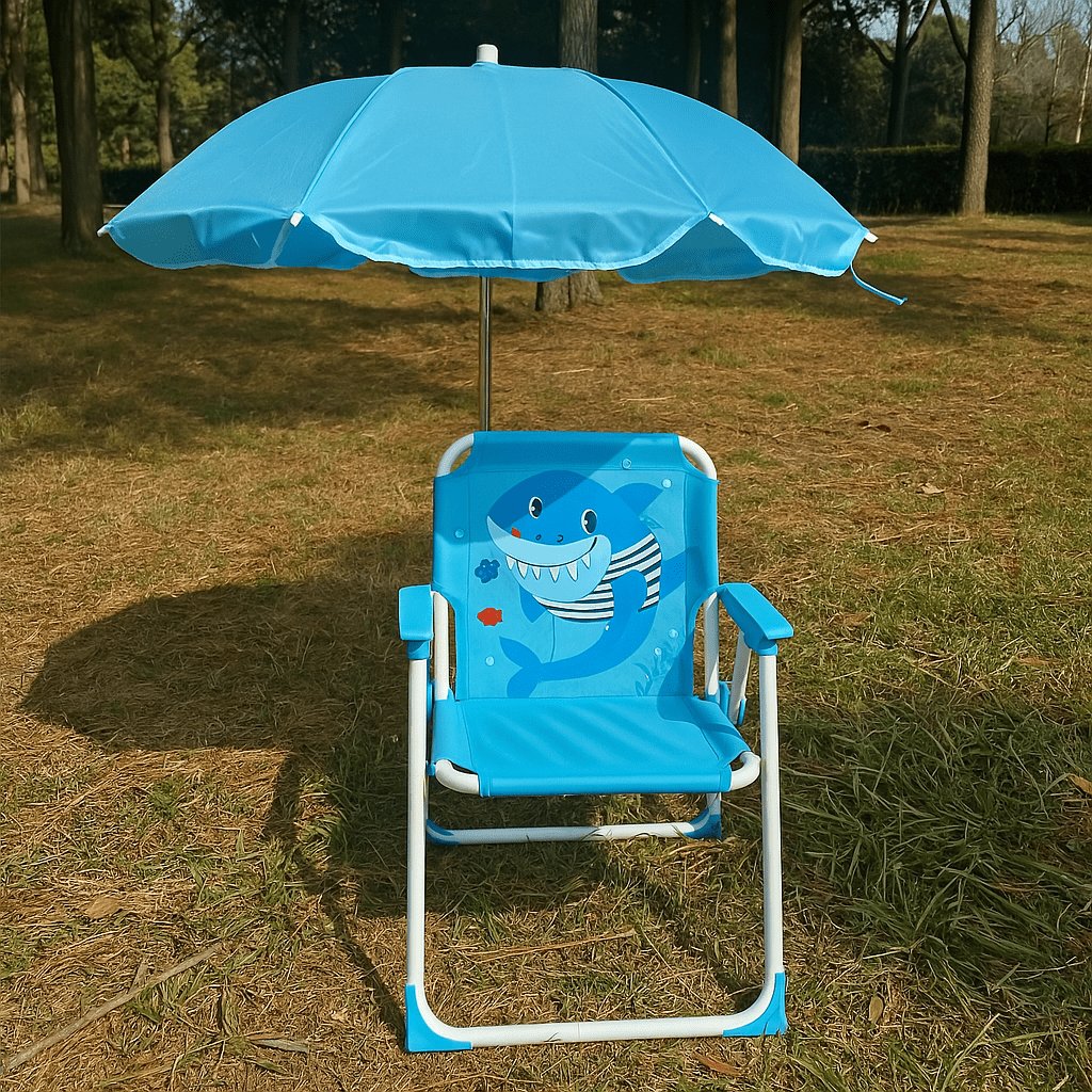 Dječija sklopiva stolica sa suncobranom
