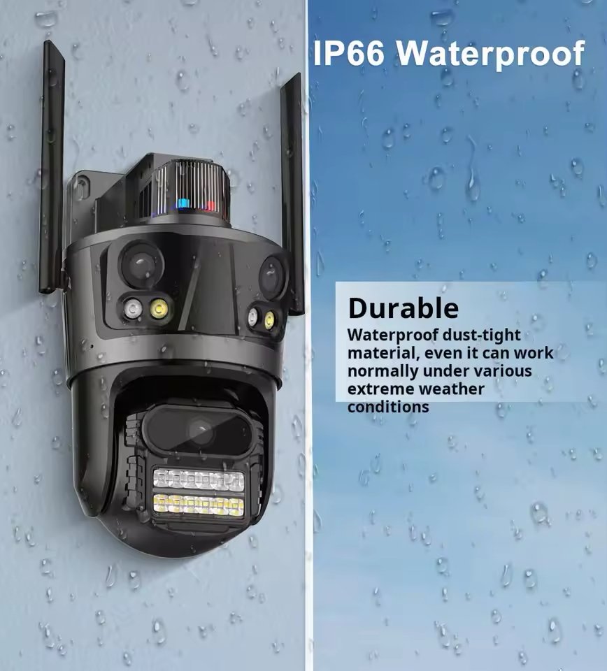 IP WI-FI KAMERA SA TRI OBJEKTIVA – 8MP UHD — slika 3