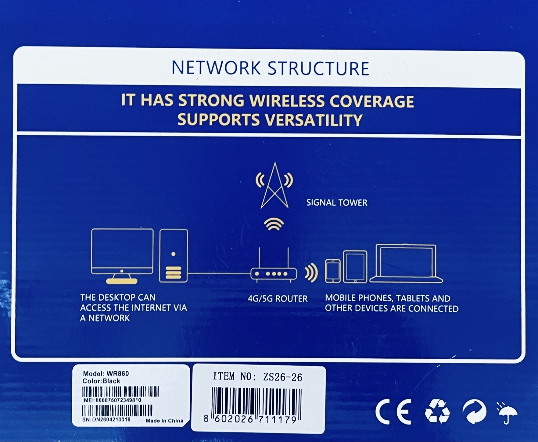 5G LTE WiFi router sa SIM karticom za brz bežični internet — slika 5