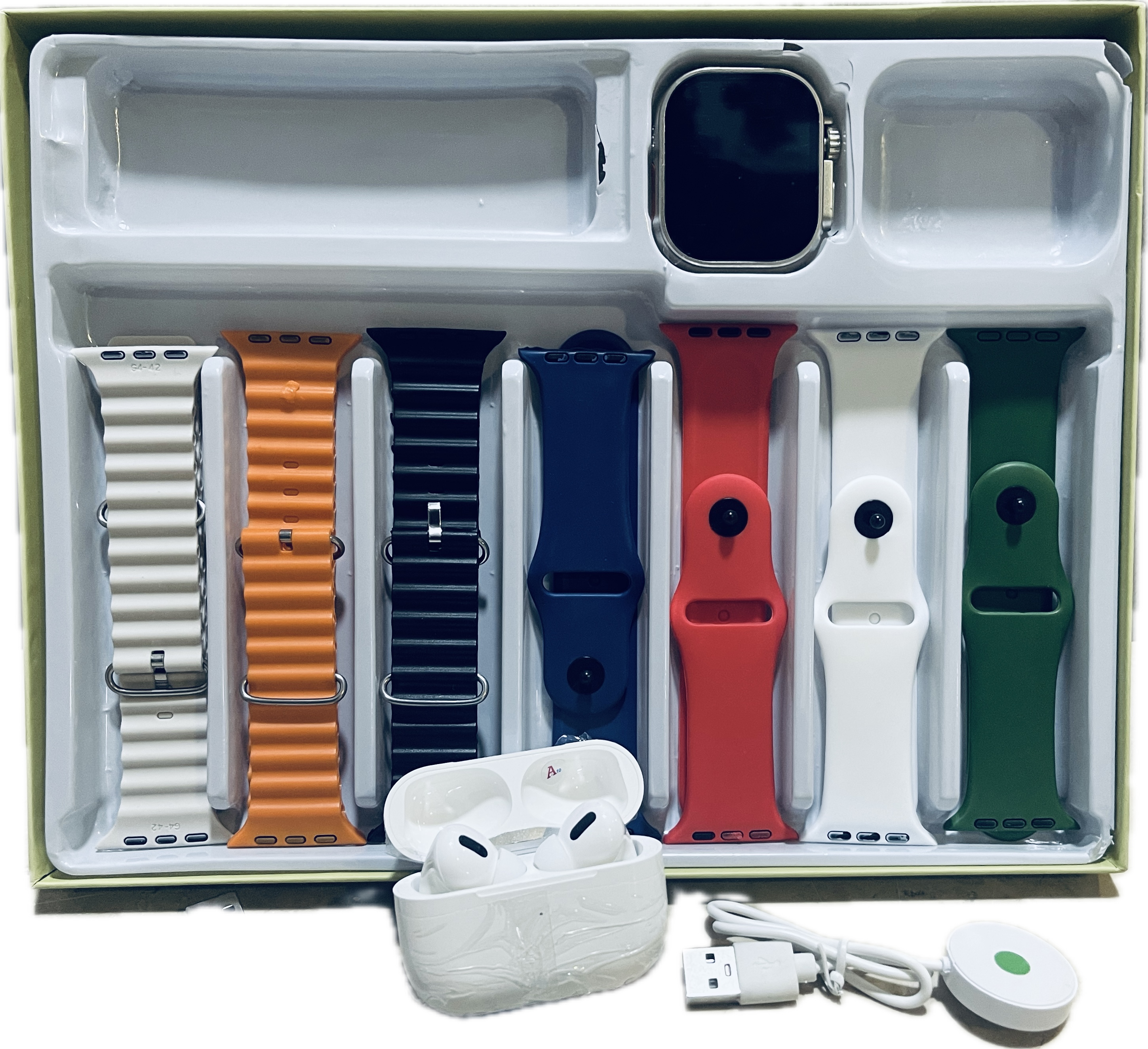 SMART WATCH ULTRA 2 - 10U1 set sa dodatnom opremom — slika 3