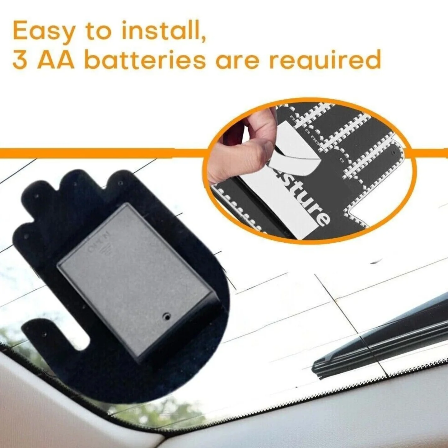 LED interaktivni znak za auto sa emotikonima i simbolima — slika 4
