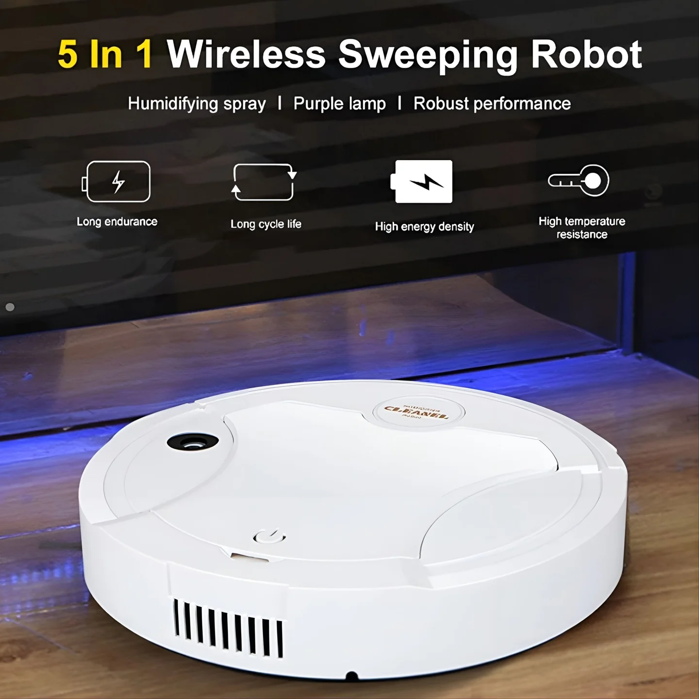 Robot usisivač 5u1 za usisavanje i brisanje podova — slika 2