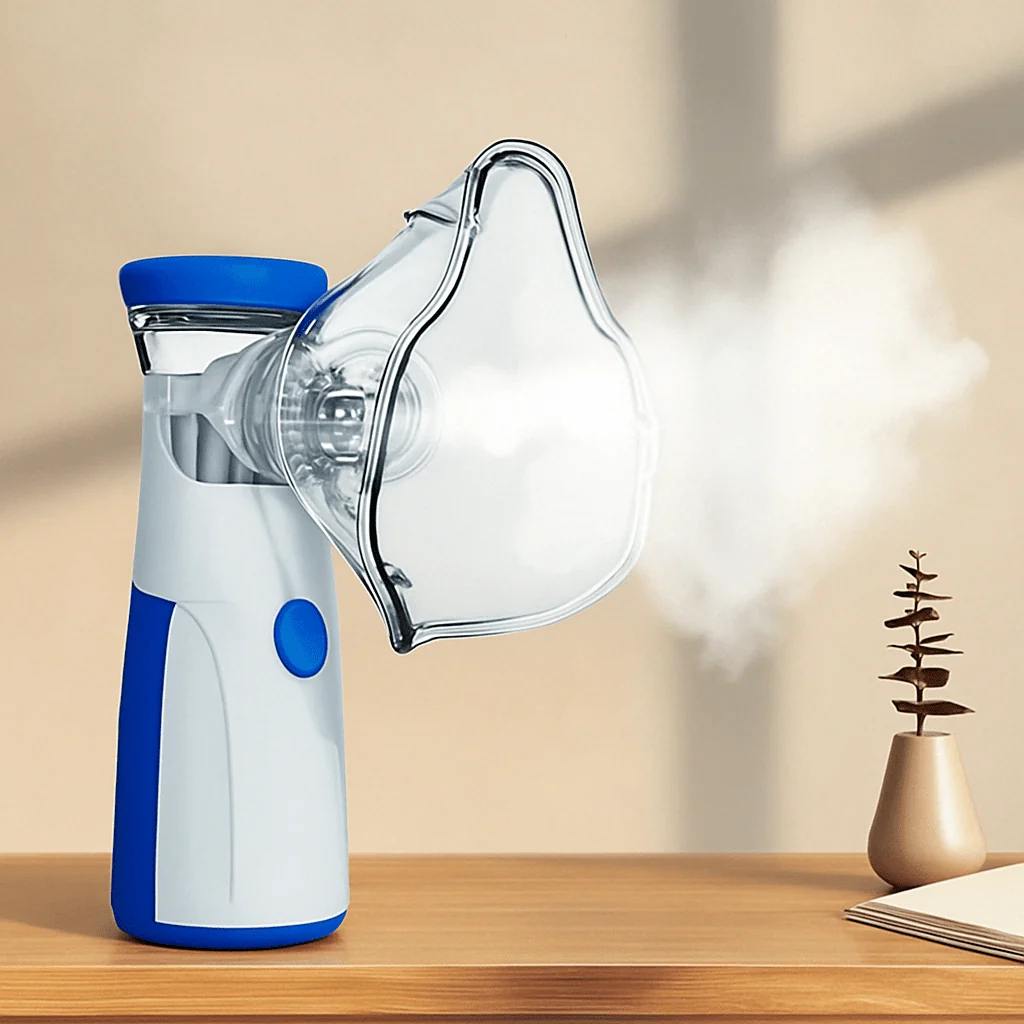 Prijenosni tihi inhalator 1+1 gratis — slika 1