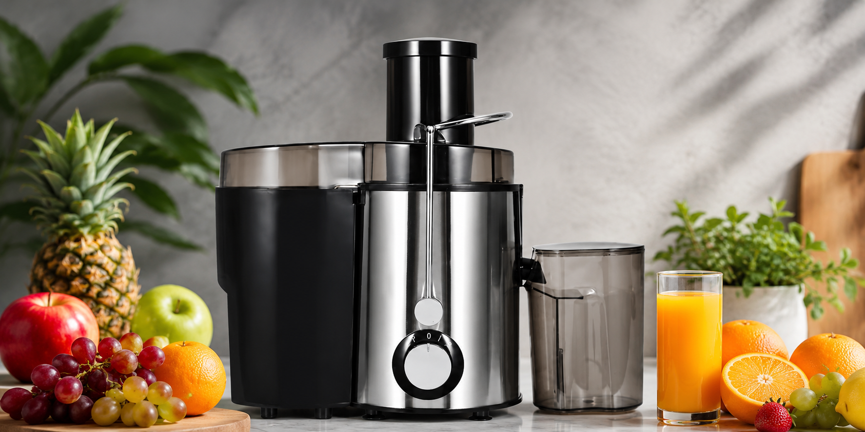 Sokovnik i blender Silver Love 5u1