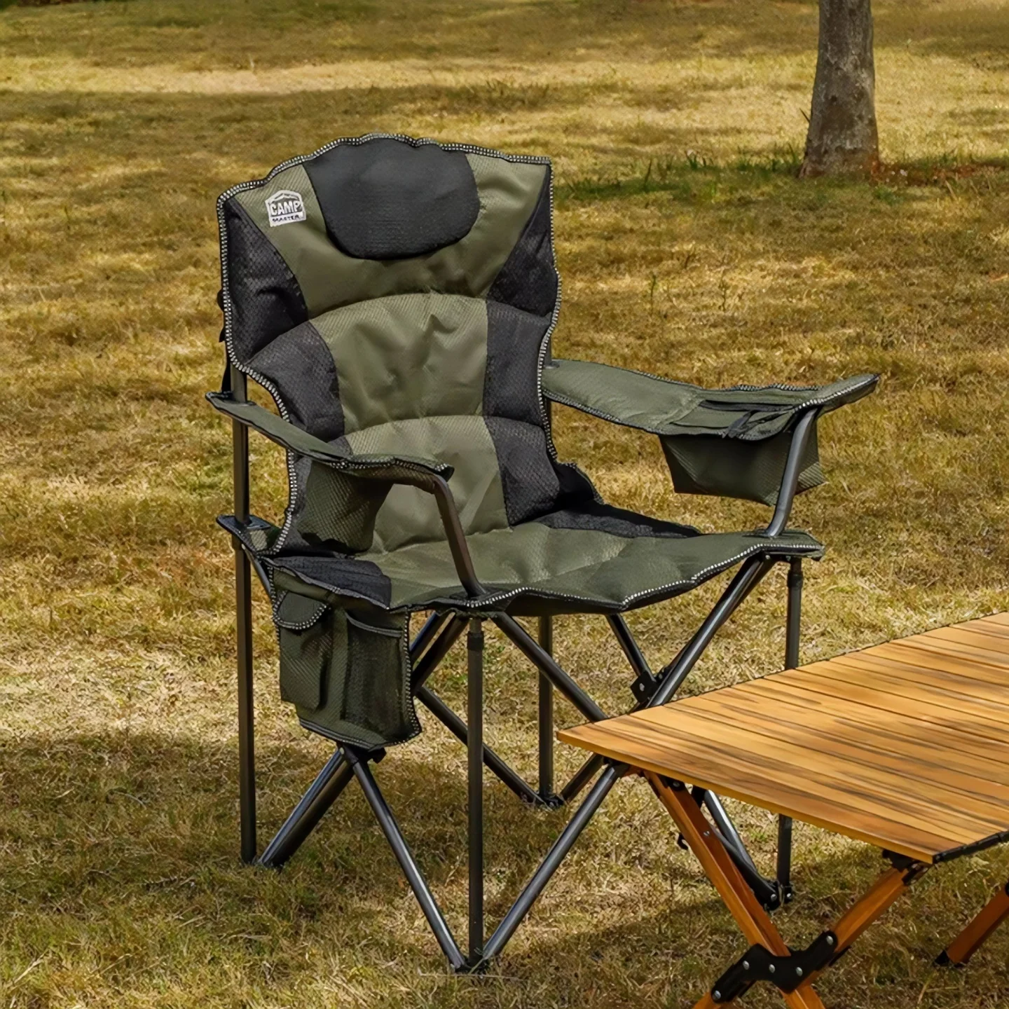 Preklopna stolica Campmaster za kampovanje i ribolov