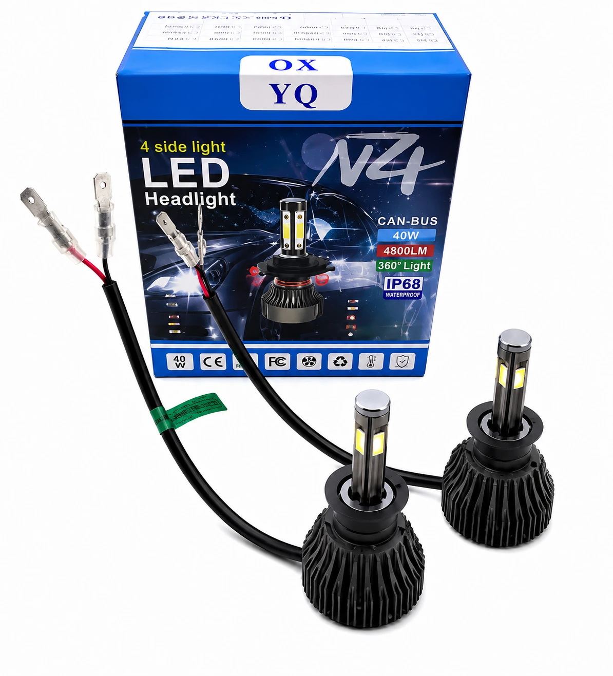 LED H1 N4 40W auto sijalice set 2 komada