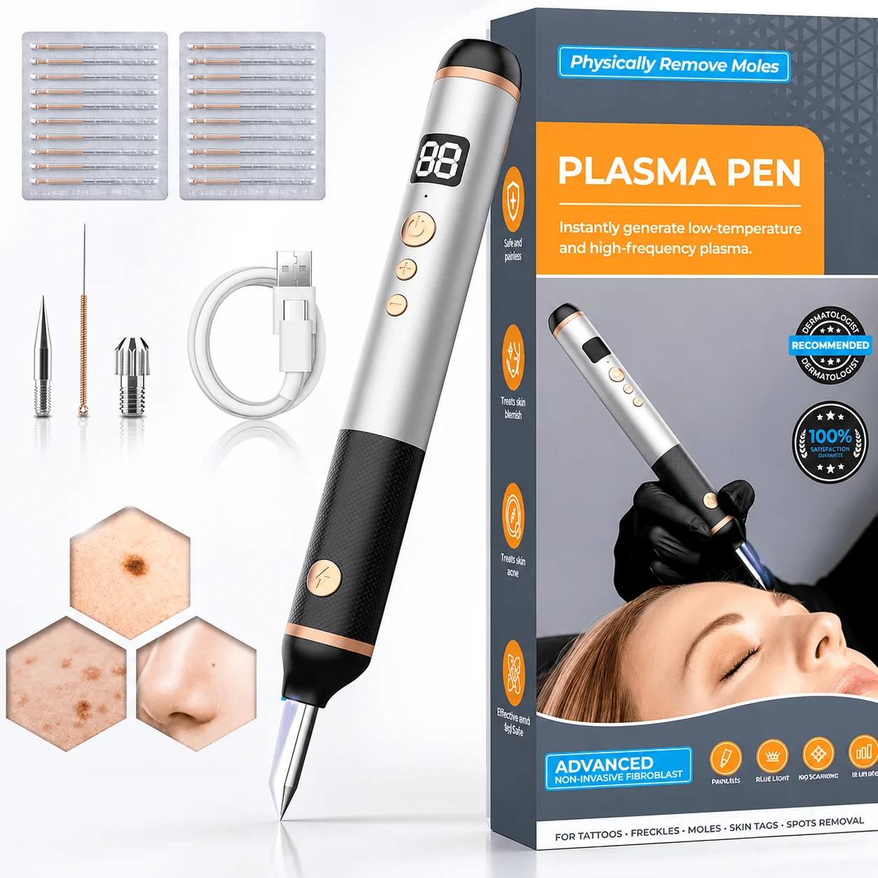 Plasma Pen aparat za preciznu kozmetičku njegu kože — slika 1